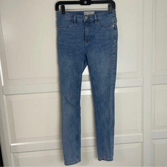Free People high rise stretch jeggings skinny jeans 7020 - Picture 1 of 10
